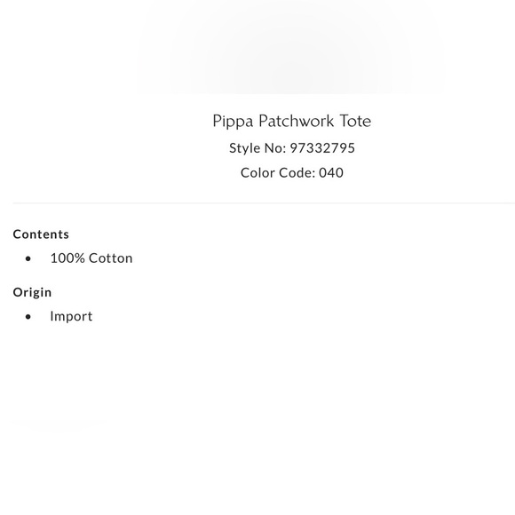 Nwt Free People Pippa Patchwork Tote in Blue Mix New $128 Cotton - Picture 9 of 9